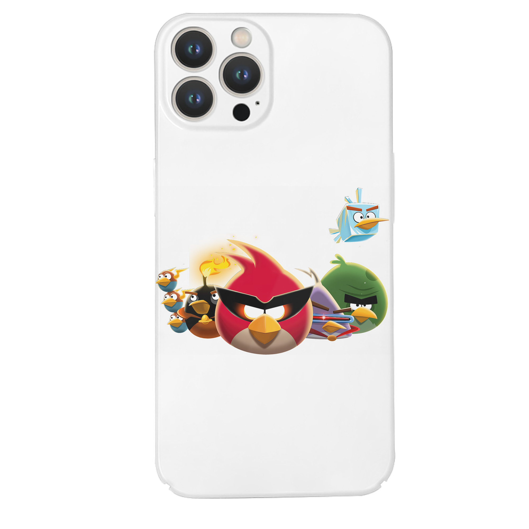 （画像用） Angry Birds アングリーバード 【iPhone 14シリーズ対応】ハードケース